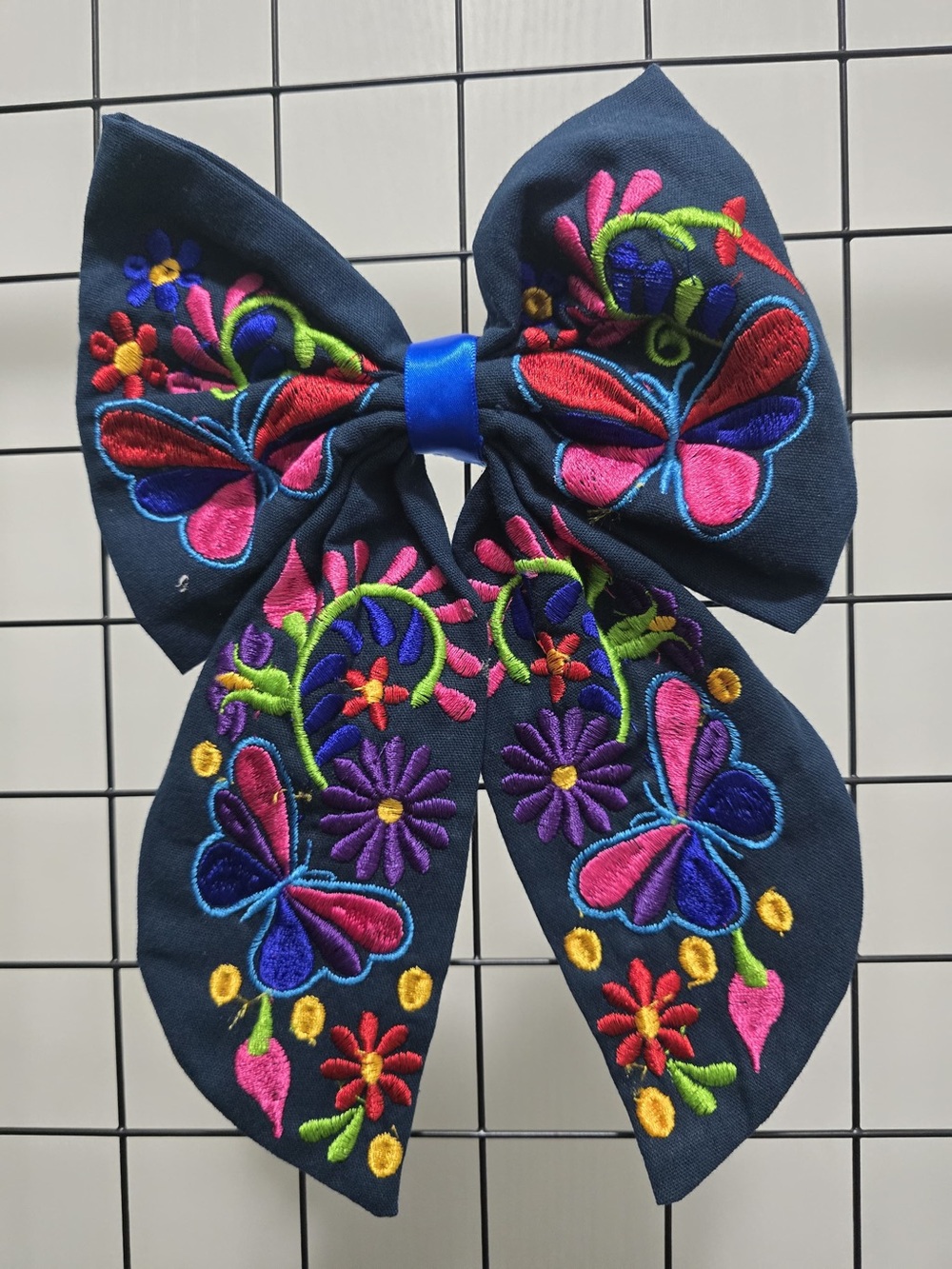Embroidered Bow